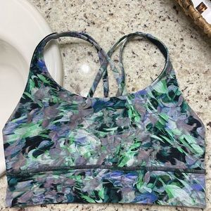 Lululemon energy long line bra